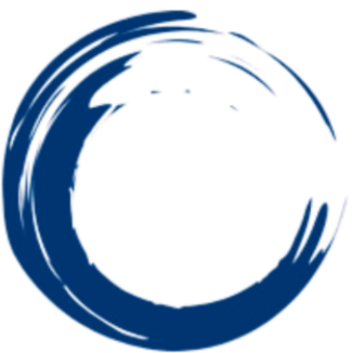 dark blue full circle logo