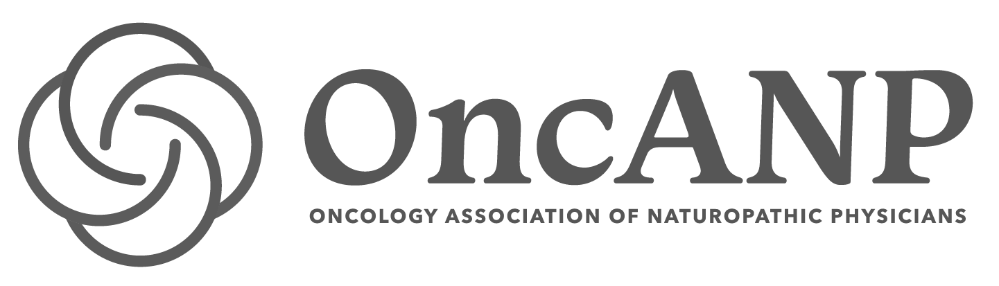 Grey OncANP certificate logo